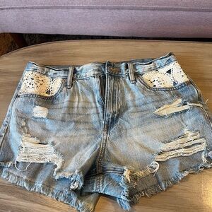 aeropostale denim shorts
